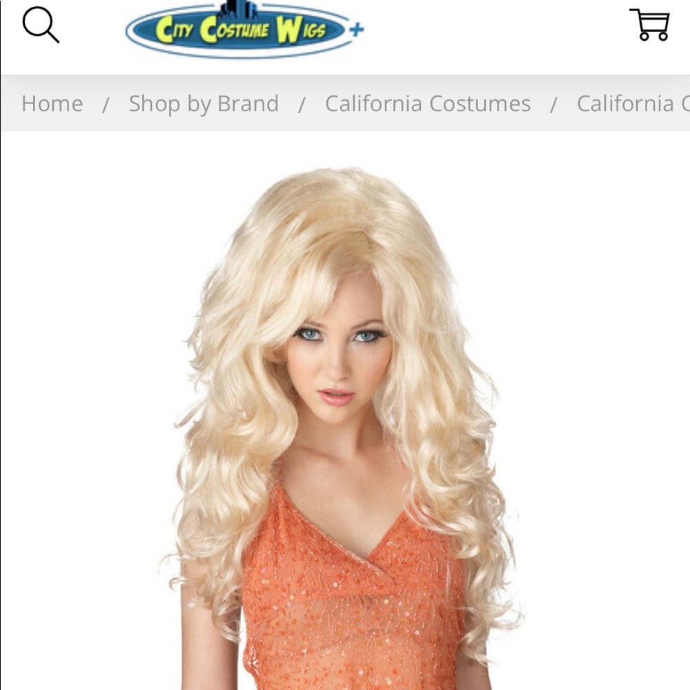 Bombshell California Costumes Wig Costume Blonde